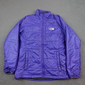 The North Face Jacket Womens Medium Purple Insulated Puffer Full Zip Outdoor